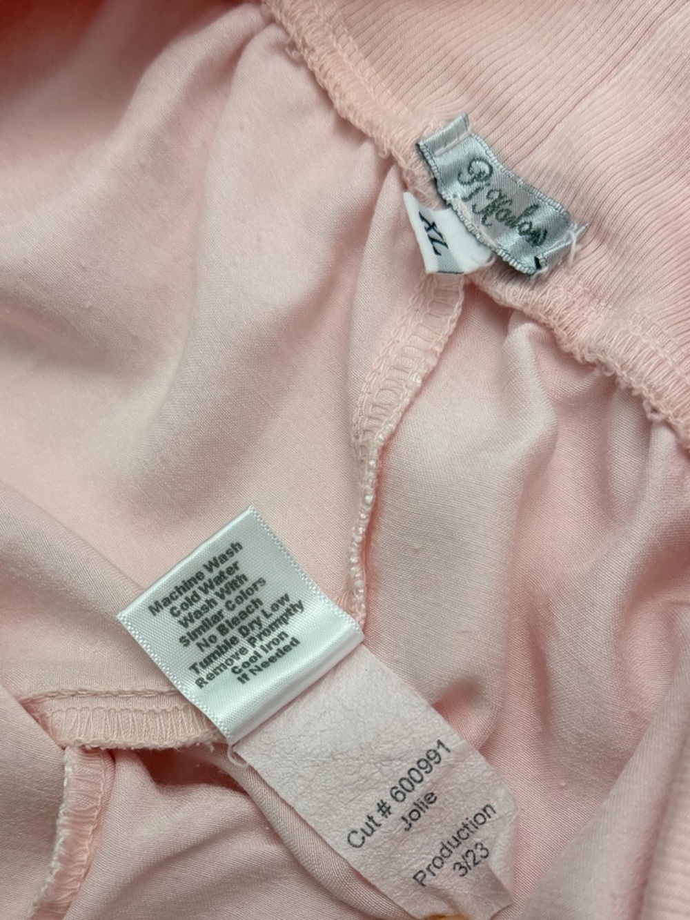 PJ Harlow Jolie Satin Pant Fair Pink XL - Picture 7 of 14